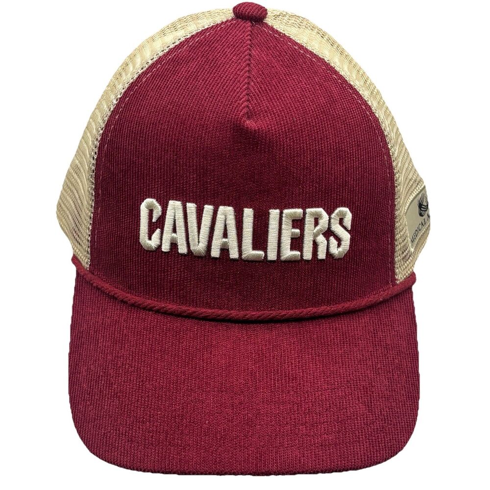 Cleveland Cavaliers Promotion SGA Melonwear Mesh Corduroy Snapback Hat Beige/Red